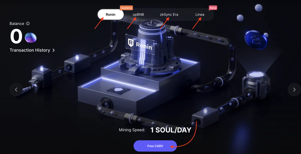 Carv Protocol Soul mint