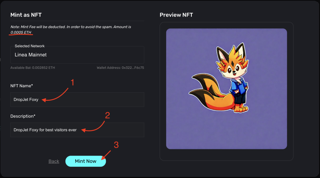 clutchplay mint nft form