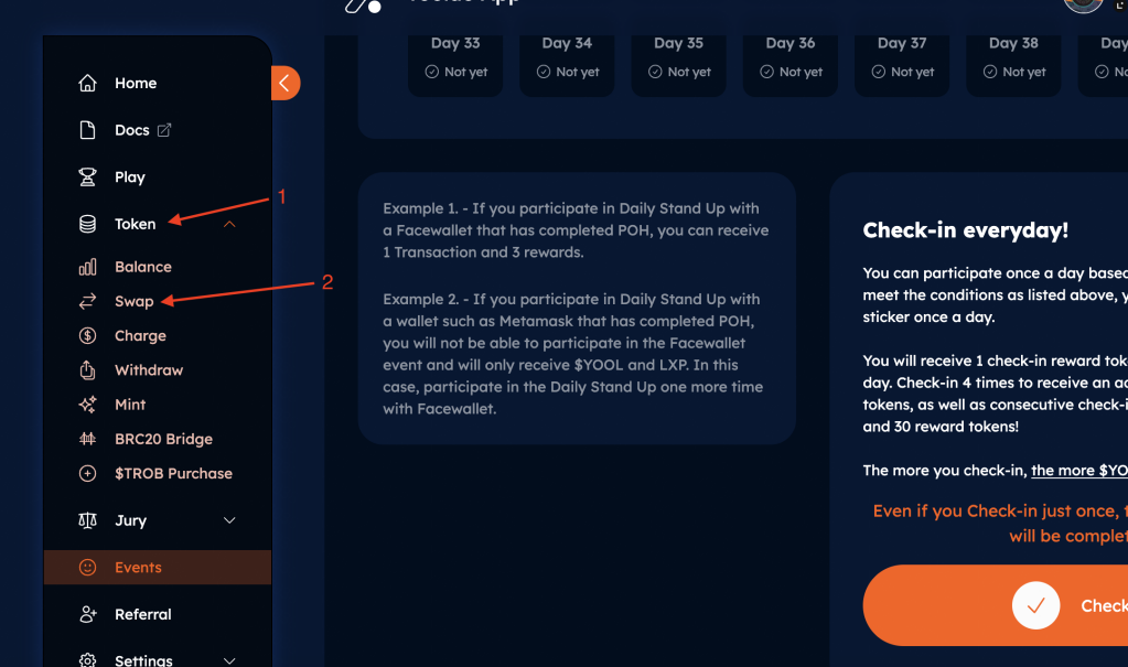 Yooldo token swap path