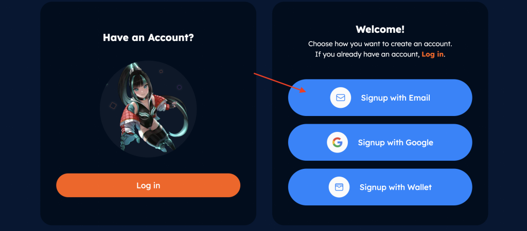 Yooldo signup method