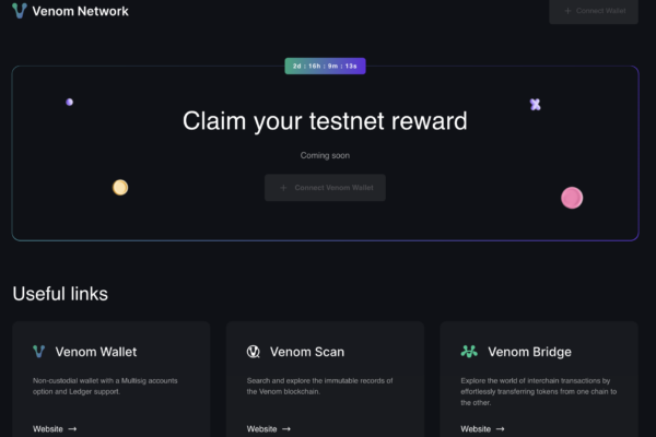 venom airdrop claim