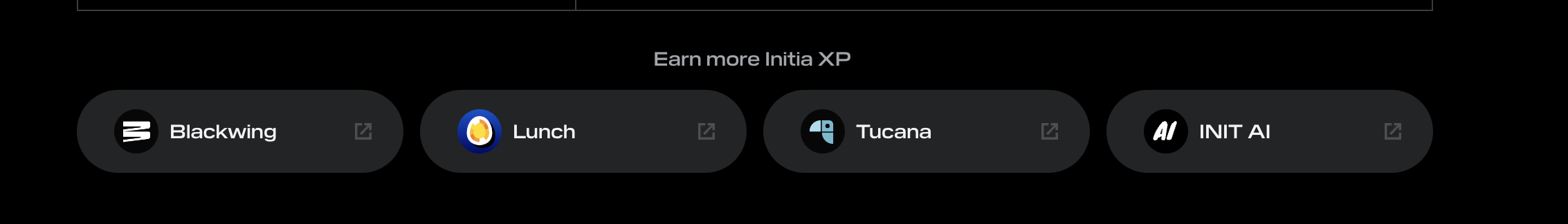 Initia XP earn more initia XP