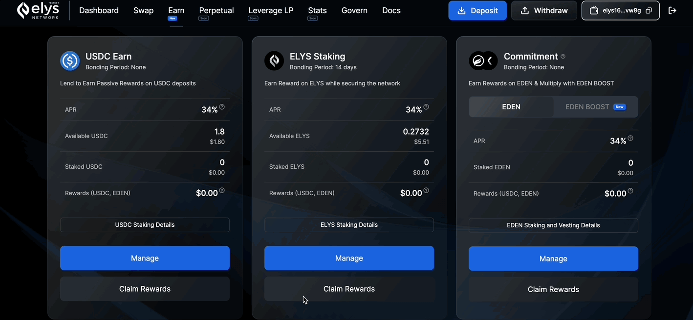 elys network stake