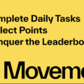 daily tasks with points collection to receive movement airdrop