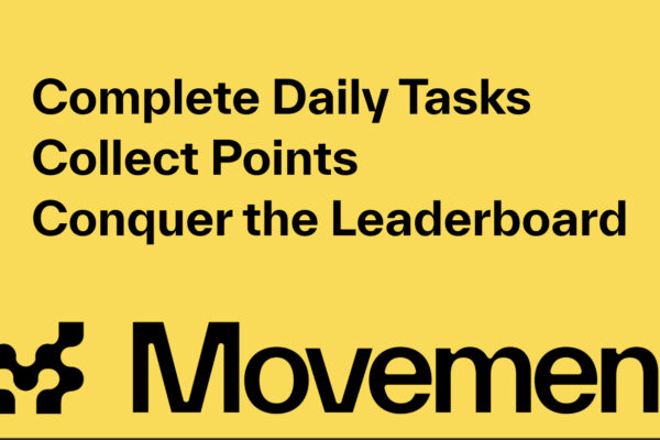 daily tasks with points collection to receive movement airdrop