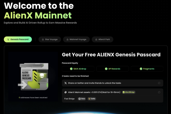 AlienX Mainnet Voyage