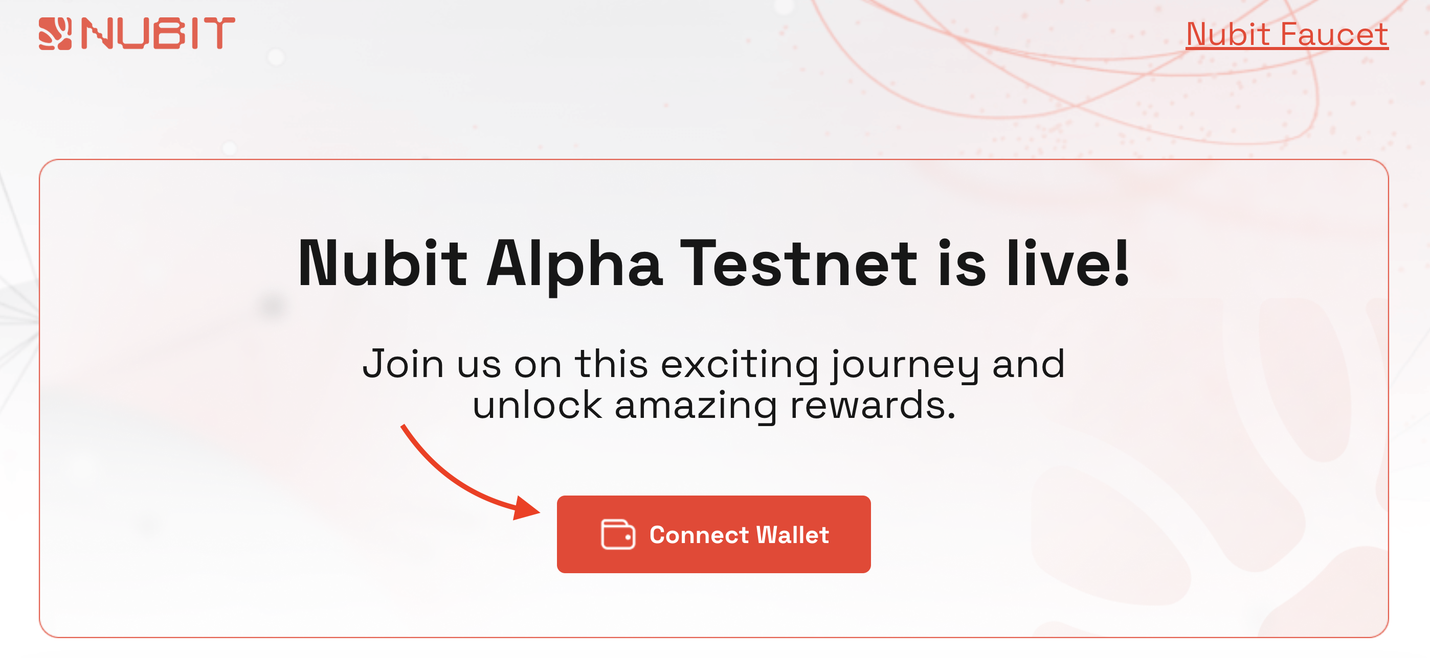 Nubit connect wallet to Nubit testnet