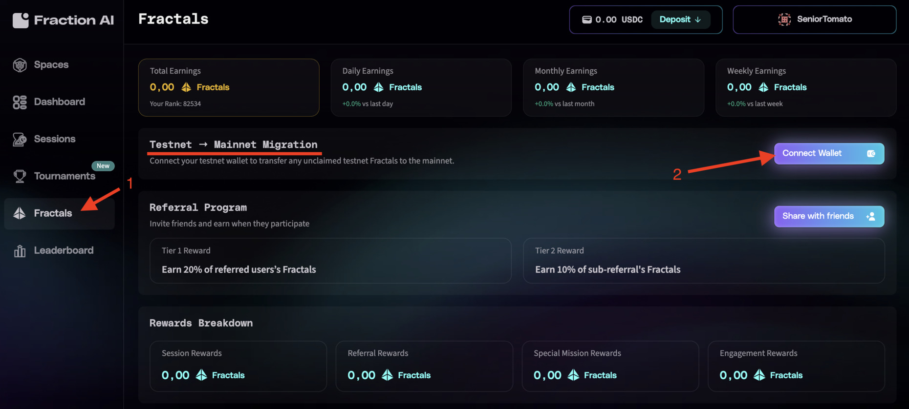 Fraction AI migrate from testnet to mainnet